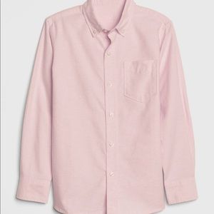 GAP Pink Medium Slim Fit Button Down